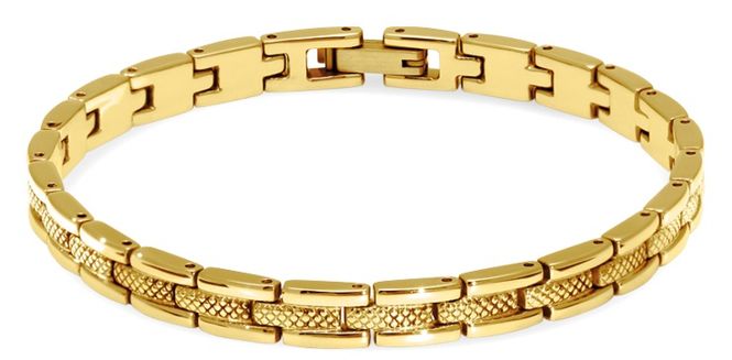 Hovedbilde Bracelet Santorini 6mm gold HB4786