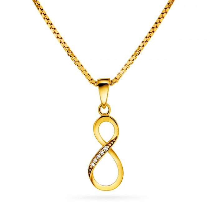 Hovedbilde Anheng gull evighet diamant 0,02 ct 52389