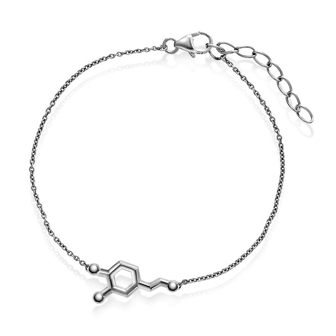 Hovedbilde Sandra Lyng Armbånd sølv dopamin motivasjon 48117