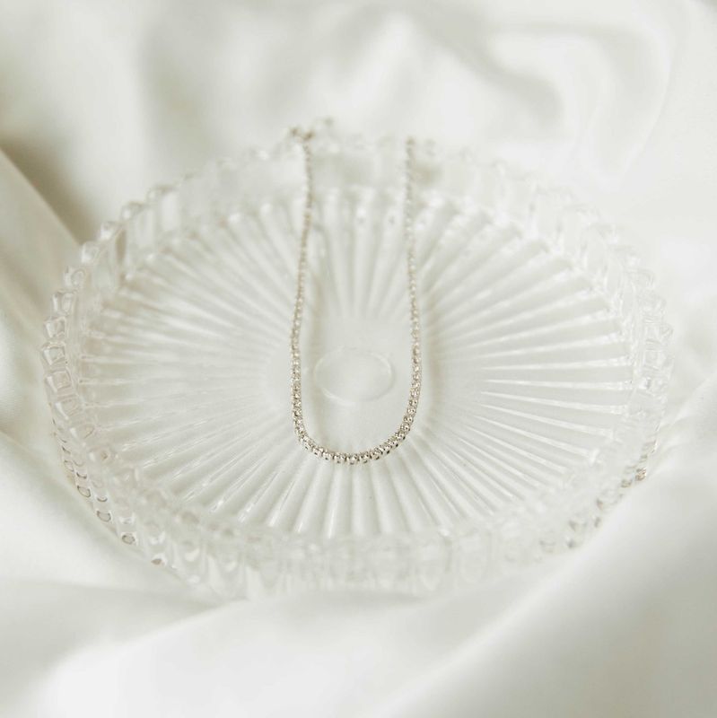 EC Tennisarmbånd diamanter hvittgull