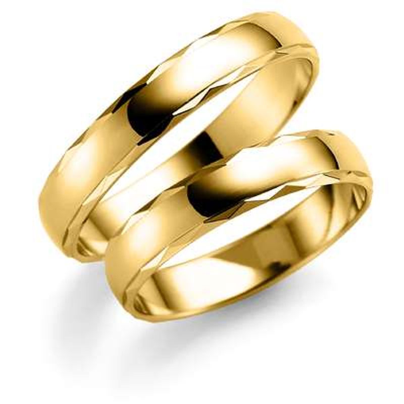 Deg&Meg ring 585 gultgull 4mm SE127GU40 pris per stk