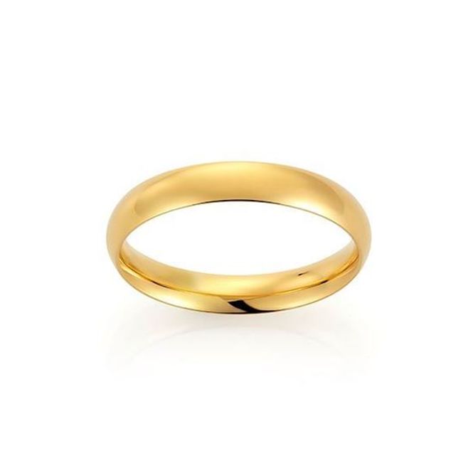 Hovedbilde Emotions ring gult gull 4mm 2289304 pris pr stk