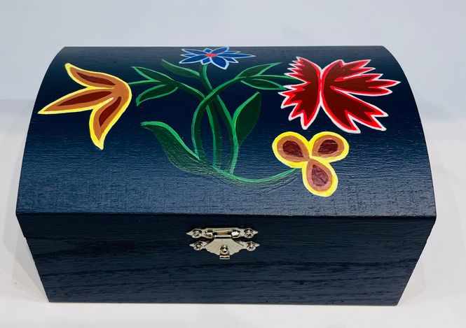 Hovedbilde Bunadskrin Nordland Blå M