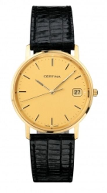 Hovedbilde Certina Priska gull Herreklokke
