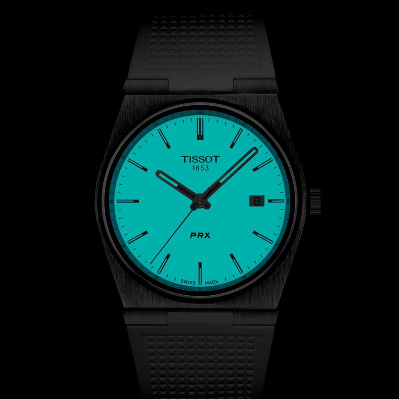 TISSOT PRX 40mm Hvit rem