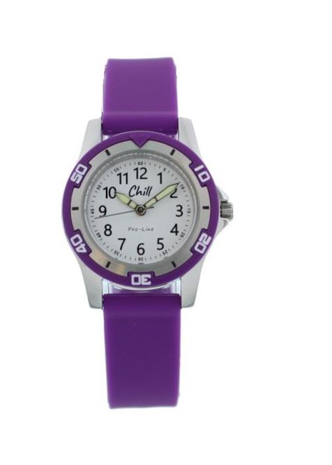 Hovedbilde Chill Barneklokke 29mm Lilla