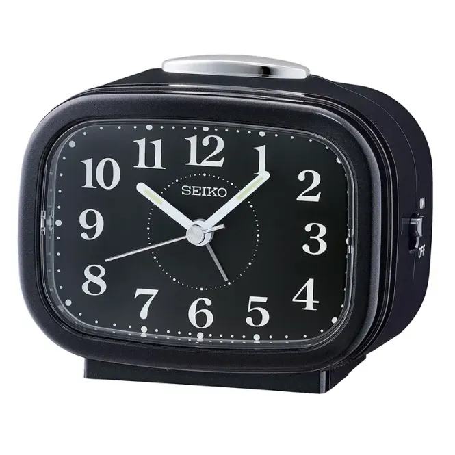 Hovedbilde Seiko Vekkerur, Sort QHK060J