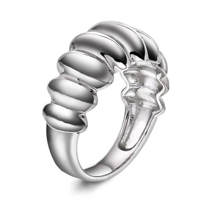 Hovedbilde Studio Belt ring i sølv 221395