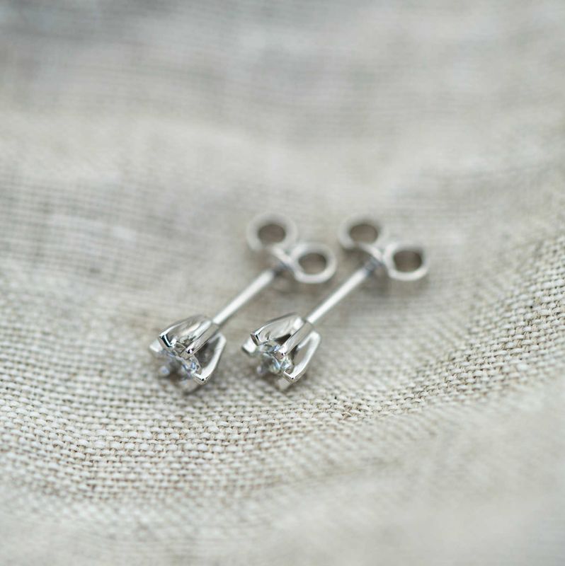 Capella øredobber hvittgull diamanter 0,20 ct WSI 1410001-020