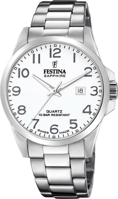 Hovedbilde Festina Swiss Made herre hvit F20024-1