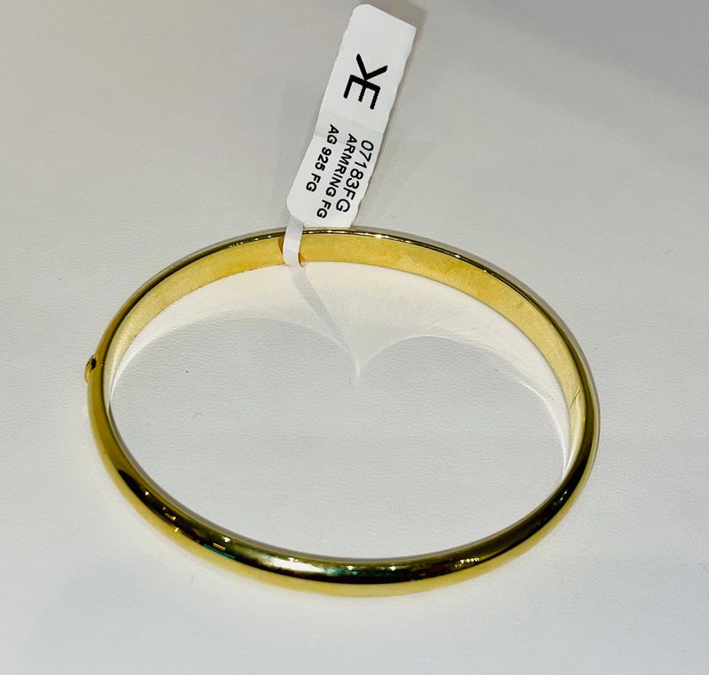 Armring forgylt sølv 07183FG