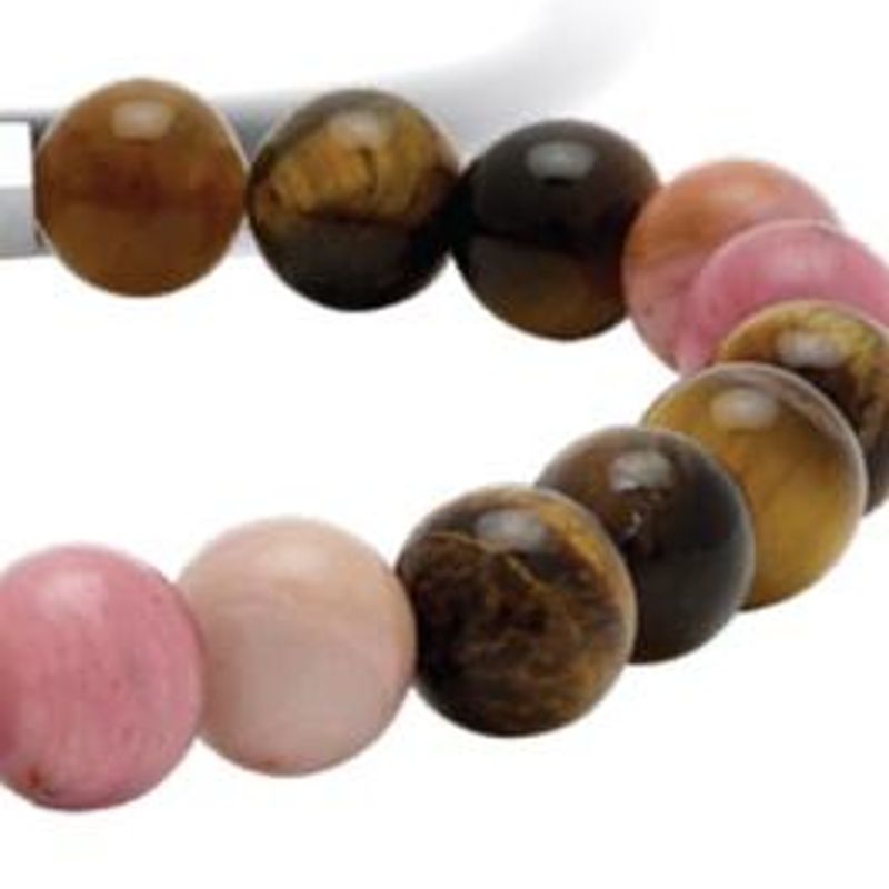 Bracelet Zen tigerøye rhodochrosite HB2888010