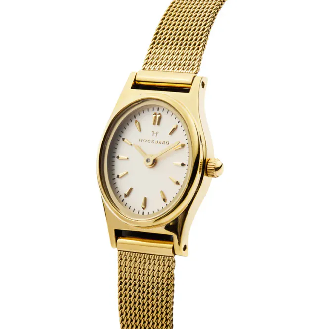 Hovedbilde Mockberg Retro Mesh Gullfarget MB0253