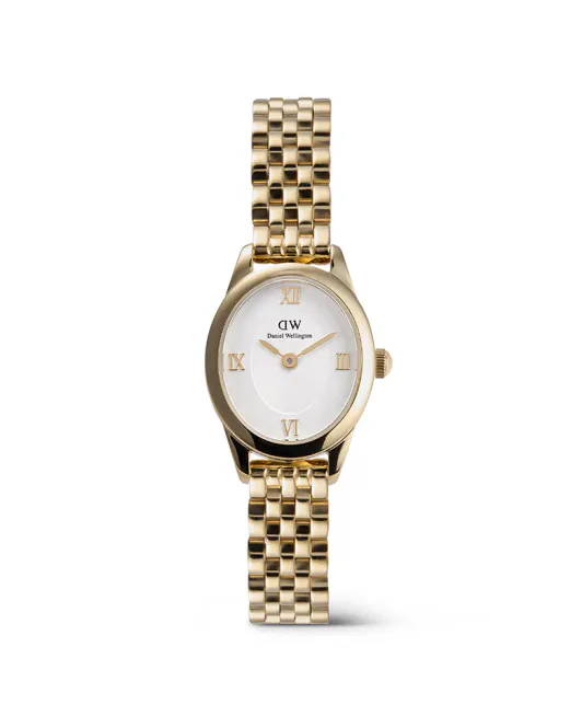 Hovedbilde Daniel Wellington Ophelia Oval Mini Gullfarget Stål DW00100803
