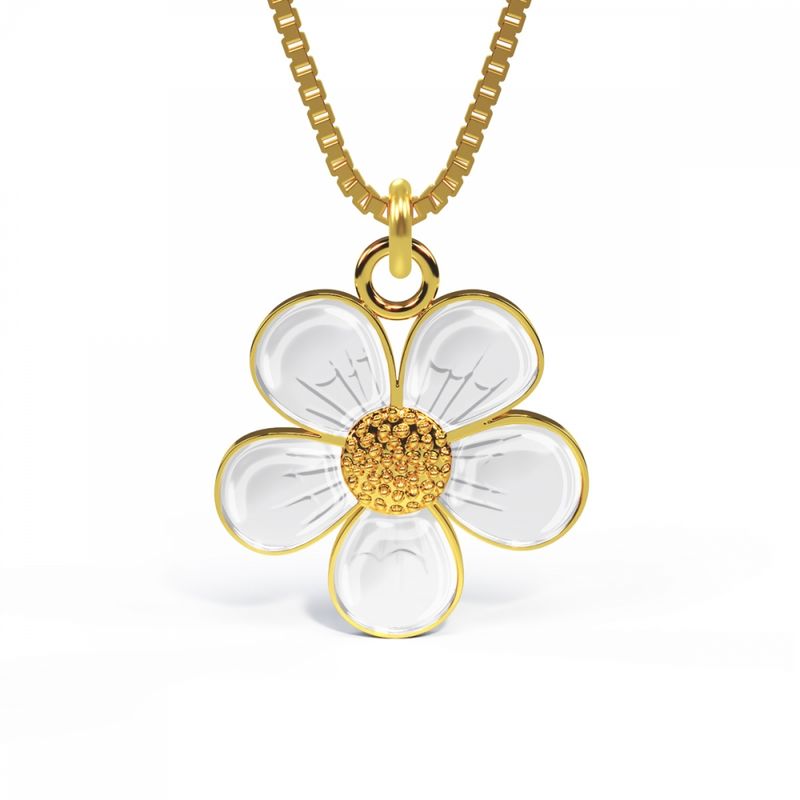 Jordbærblomst anheng 860503