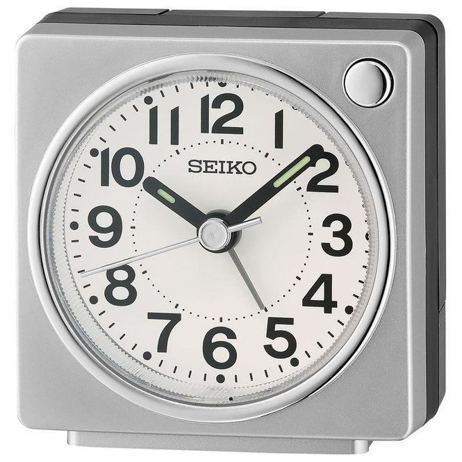 Hovedbilde Seiko Vekkerur, Sølvfarget QHE196S