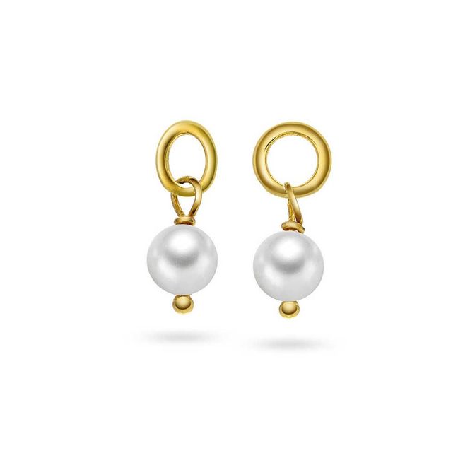 Hovedbilde Nora Mørk Pearl charms i sølv med perle 710315