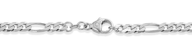 Hovedbilde Figaro kjede i sølv 12S4345