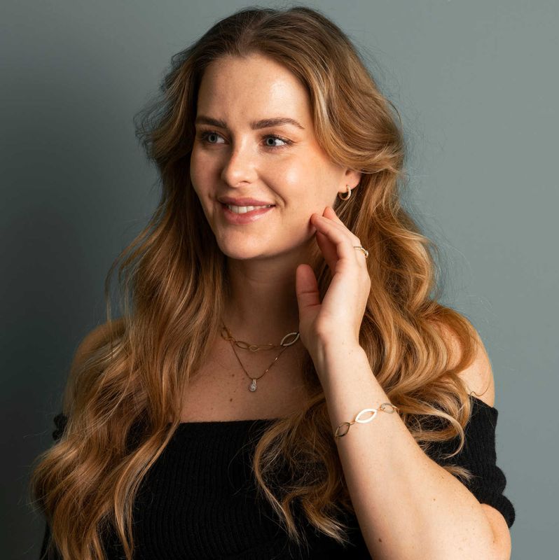 EC Armbånd i gult gull 28900002-19