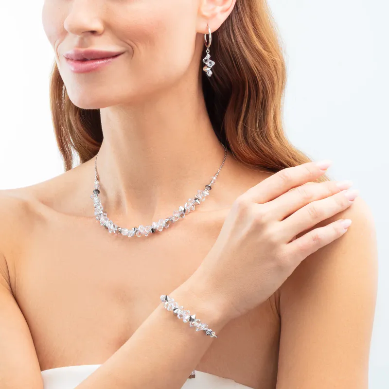 COEUR DE LION Necklace Dancing Crystals silver 4639101817